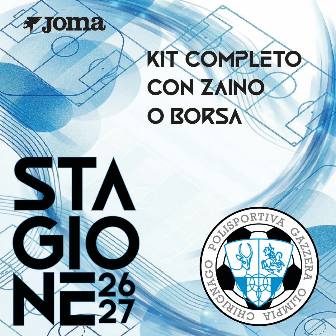 KIT COMPLETO GAZZERA CON ZAINO O BORSA
