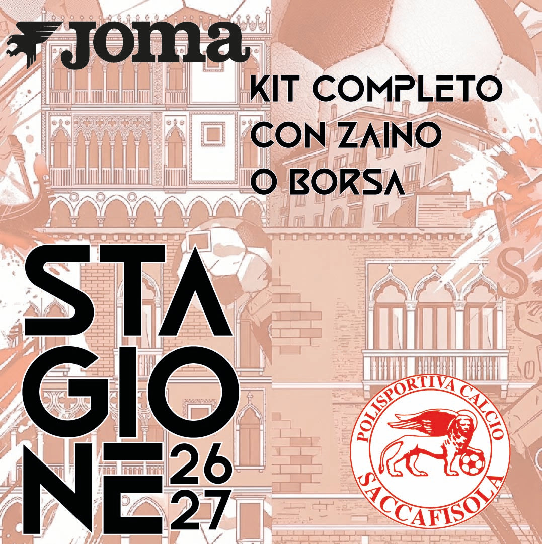KIT COMPLETO SACCAFISOLA CON ZAINO O BORSA